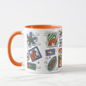 Scooby-Doo Wall of Halloween Picture Frames マグカップ (左)