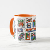 Scooby-Doo Wall of Halloween Picture Frames マグカップ (正面左)