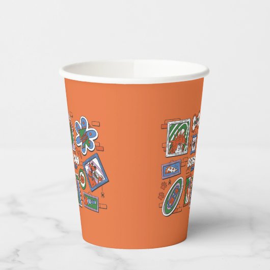 Scooby-Doo Wall of Halloween Picture Frames 紙コップ (左)