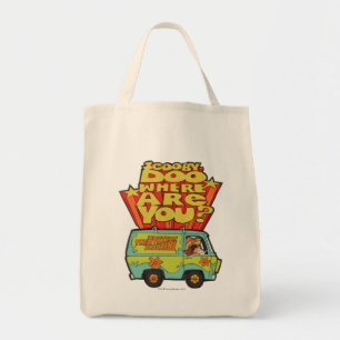 Scooby-Doo "Where Are You?" Retro Cartoon Van トートバッグ