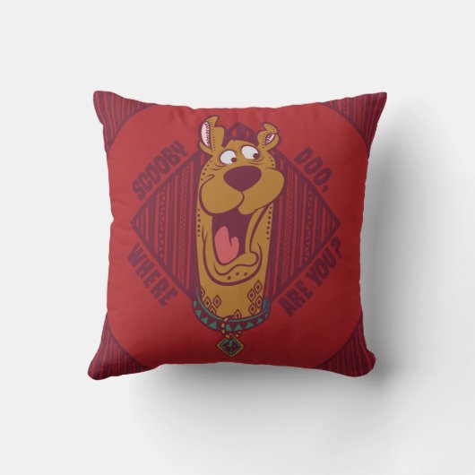 Scooby-Doo Where You Tribal Graphic クッション (裏面)
