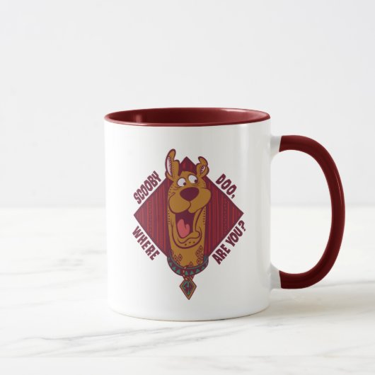 Scooby-Doo Where You Tribal Graphic マグカップ (右)