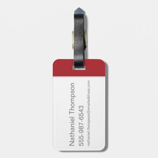 Scooby-Doo Where You Tribal Graphic ラゲッジタグ (裏面縦)