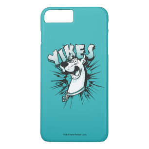 Scooby-Doo "Yikes!" ハーフトーンのグラフィック iPhone 8 Plus/7 Plusケース
