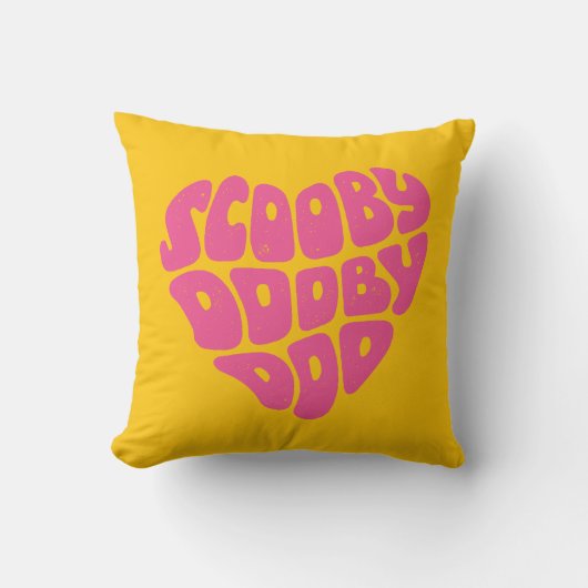 Scooby Dooby Doo Heart クッション (正面)