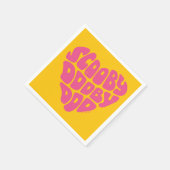 Scooby Dooby Doo Heart スタンダードカクテルナプキン (角)