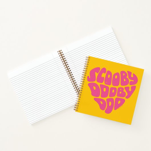 Scooby Dooby Doo Heart ノートブック (内部)