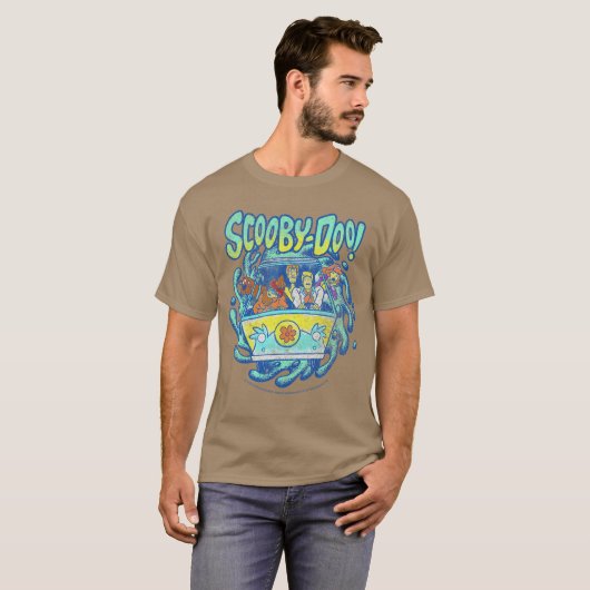 ScoobyDoo Mystery Machine Portal Group Shot Small Tシャツ (正面フル)