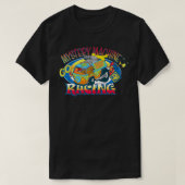 ScoobyDoo Mystery Machine Racing Premium  Tシャツ (デザイン正面)