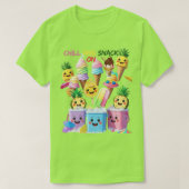 Scoop, Sip, Smile – Summer Treats Tee Tシャツ (デザイン正面)