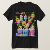 Scoop, Sip, Smile – Summer Treats Tee Tシャツ (デザイン正面)