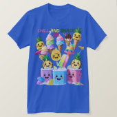 Scoop, Sip, Smile – Summer Treats Tee Tシャツ (デザイン正面)