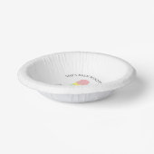 Scooped Up Ice Cream Bridal Shower ペーパーボウル (傾斜あり)