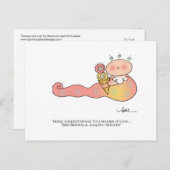 SCOOPS OF LOVEポストカードApril McCallumより ポストカード (正面/裏面)