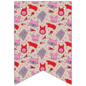 Scoops & Snoots party bunting flags バンティングフラッグ (第1の旗)