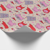 Scoops & Snoots party wrapping paper  ラッピングペーパー (角)