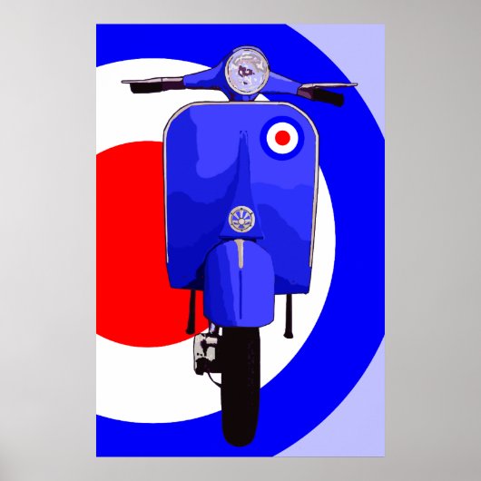 Scooter Art 3 Huge Print ポスター (正面)