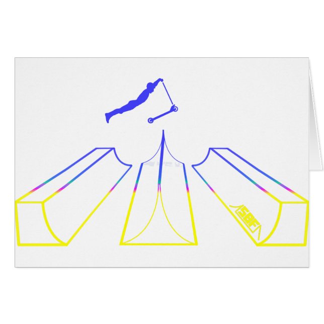 Scooter freestyle (正面横)