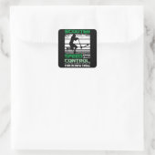 Scooter This Is How I Roll スクエアシール (バッグ)