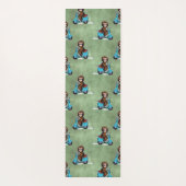 Scootinの怠惰のモペット ヨガマット (裏面)