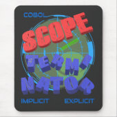 Scope Terminators in Cobol Programming マウスパッド (正面)