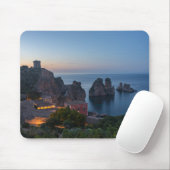 Scopello、シシリーのFaraglioniそしてTonnara マウスパッド (マウス)