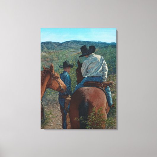 Scoping the Bosque キャンバスプリント (正面)