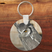 Scops Owl Keychain キーホルダー (正面)
