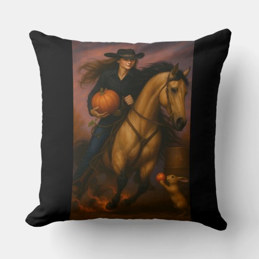 Scorching Fast Barrel Racing Team! クッション (正面)