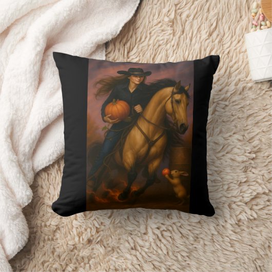 Scorching Fast Barrel Racing Team! クッション (ブランケット)