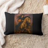 Scorching Fast Barrel Racing Team! ランバークッション (ブランケット)