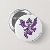 Scorchioの紫色 缶バッジ (正面&裏面)