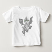 Scorchioの銀 ベビーTシャツ (正面)