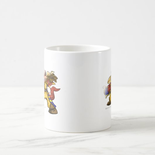 Scorchioは砂漠プレーヤーを失った コーヒーマグカップ (中央)