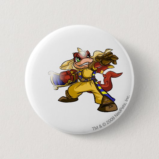 Scorchioは砂漠プレーヤーを失った 缶バッジ (正面)