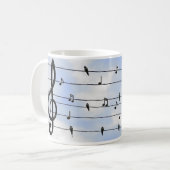 Score and swallows コーヒーマグカップ (正面左)
