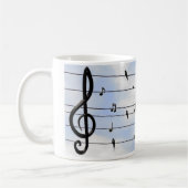 Score and swallows コーヒーマグカップ (左)