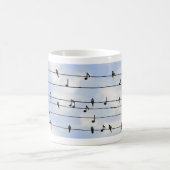 Score and swallows コーヒーマグカップ (中央)