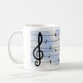 Score and swallows コーヒーマグカップ (左)
