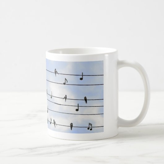 Score and swallows コーヒーマグカップ (右)
