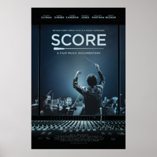 SCORE Baton Poster by Epileff Media ポスター