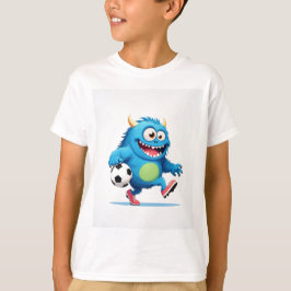 Score Big with This Monster Kicker! Tシャツ