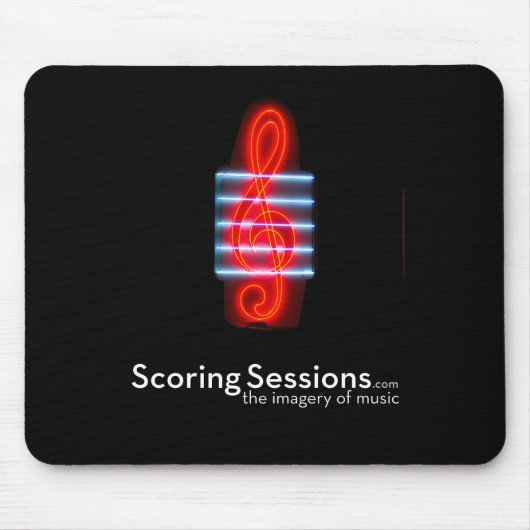 ScoringSessions.comのマウスパッド マウスパッド (正面)