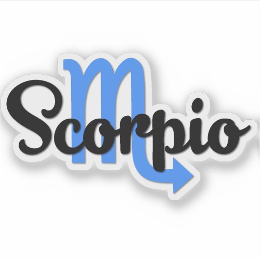 Scorpio シール (正面)