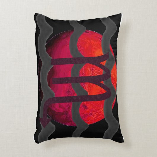 Scorpio Accent Pillow アクセントクッション (正面(垂直))