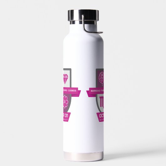 Scorpio Birthday Crest™ for October 24-31 ウォーターボトル (左面)