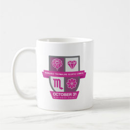 Scorpio Birthday Crest™ for October 24-31 Mug コーヒーマグカップ