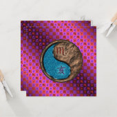 Scorpio & Earth Boar カード (正面/裏面インサイチュ)