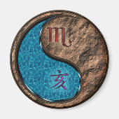 Scorpio & Earth Boar マグネット (正面)