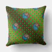 Scorpio & Earth Goat クッション (裏面)